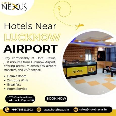 Top Hotels Near Lucknow Airport for a Comfortable Stay